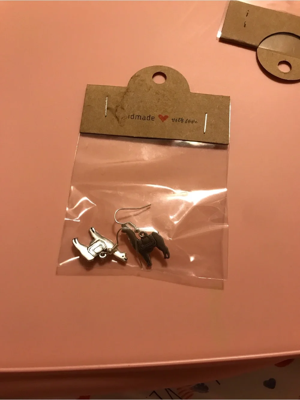 3 for 1 Price! Handmade Mermaid Tale, Dragonfly, & Lama Dangle Earrings-Handmade